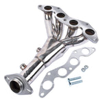 Stainless Exhaust Manifold Header for 2001-2005 Honda Civic Dx/Lx 1.50"/ 2.00" New